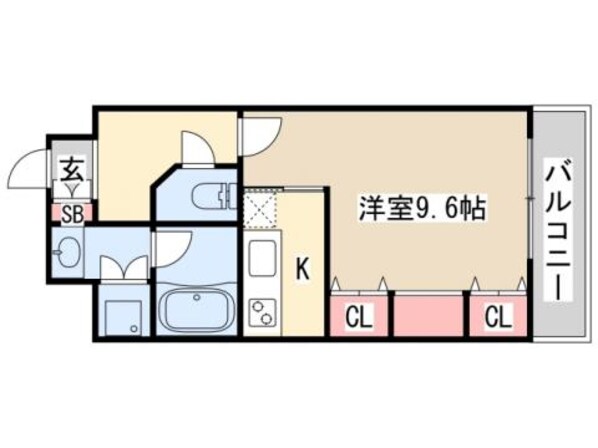 KAISEI新神戸第2WESTの物件間取画像